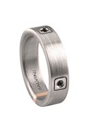 Anello Salvini Uomo in Titanio Diamante 20087989 - 20087989